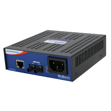 Standalone Media Converter, 100Mbps, Multimode 1300nm, 5km, ST ,AC adapter (also known as McBasic 855-10927 )